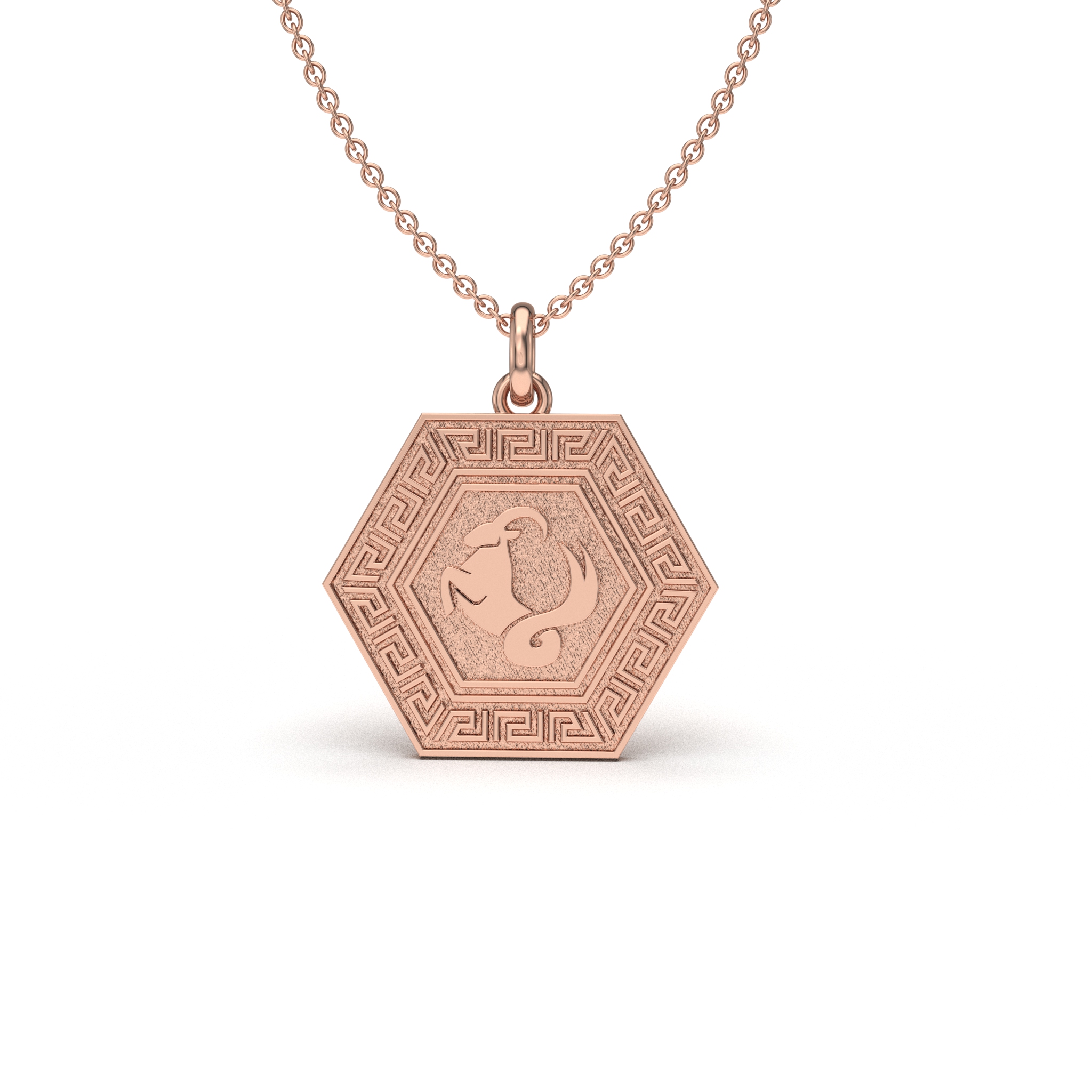 Capricorn Zodiac Pendant