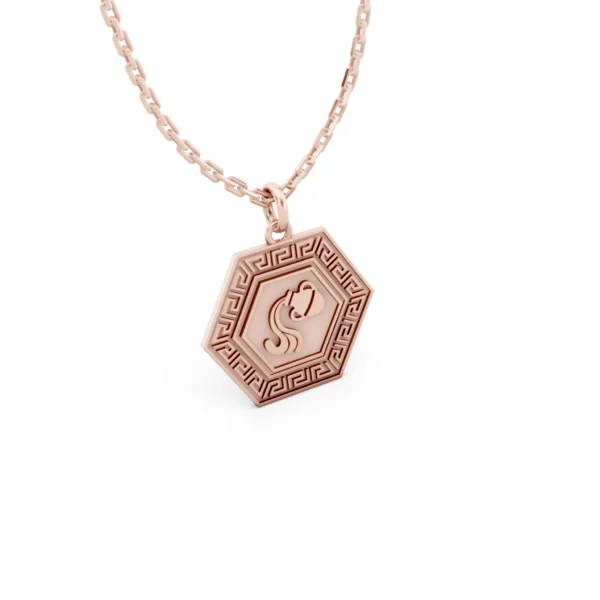 Aquarius Zodiac Necklace