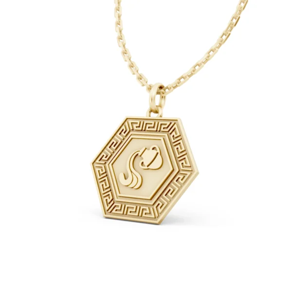 Aquarius Zodiac Necklace
