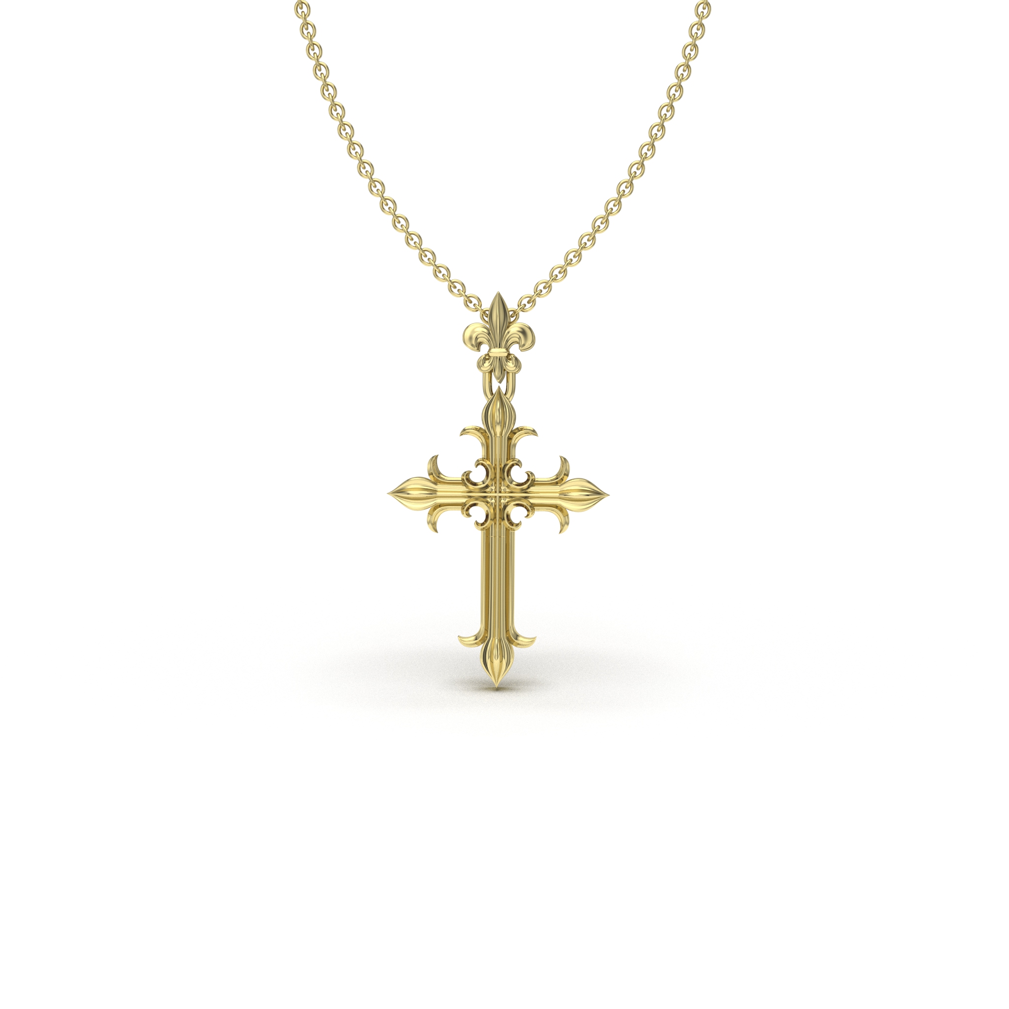 Vintage Filigree Cross