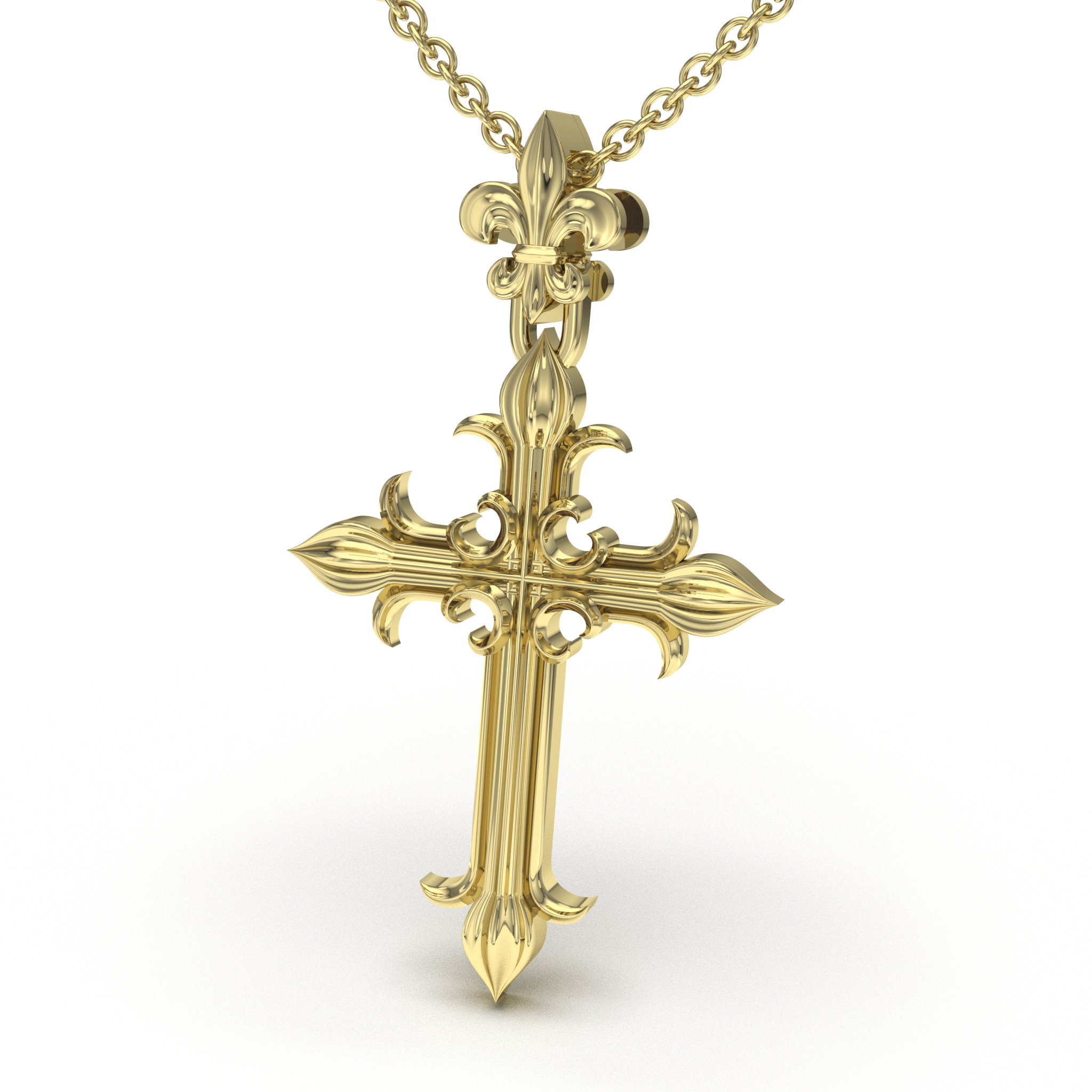 Vintage Filigree Cross