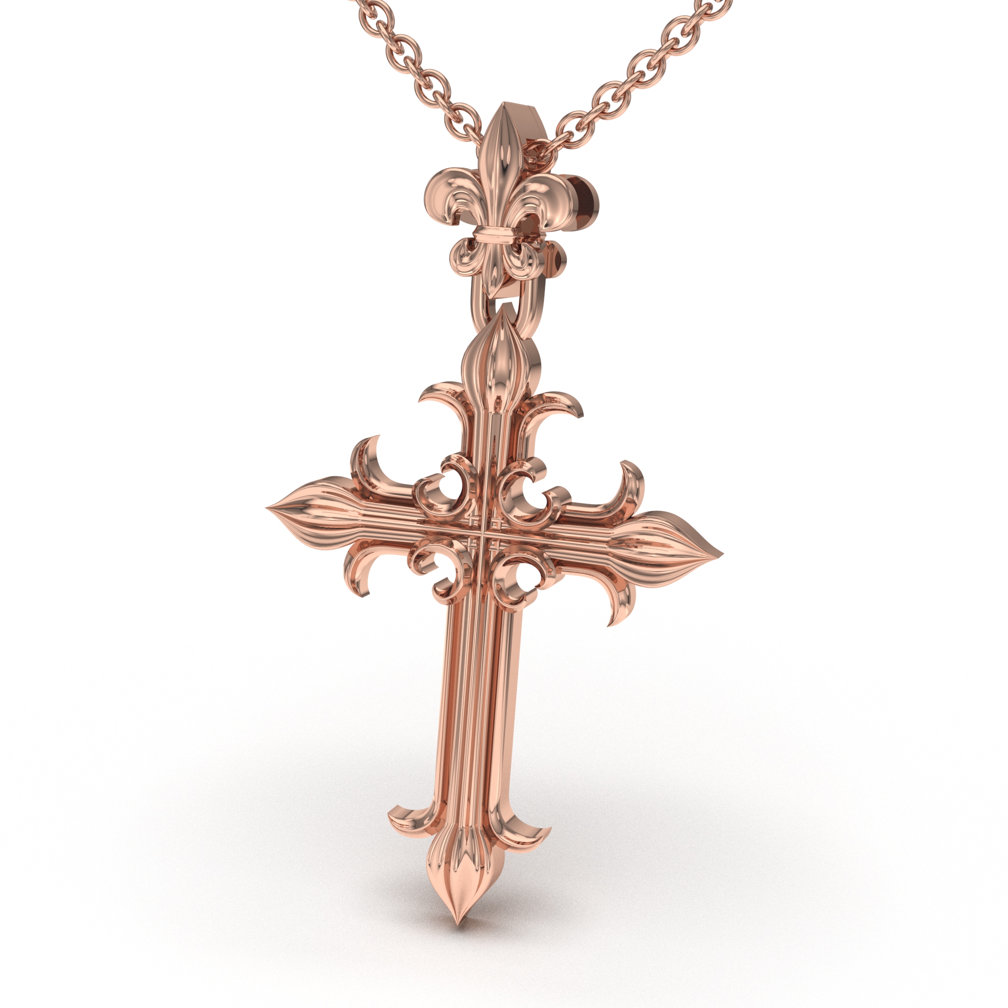 Vintage Filigree Cross