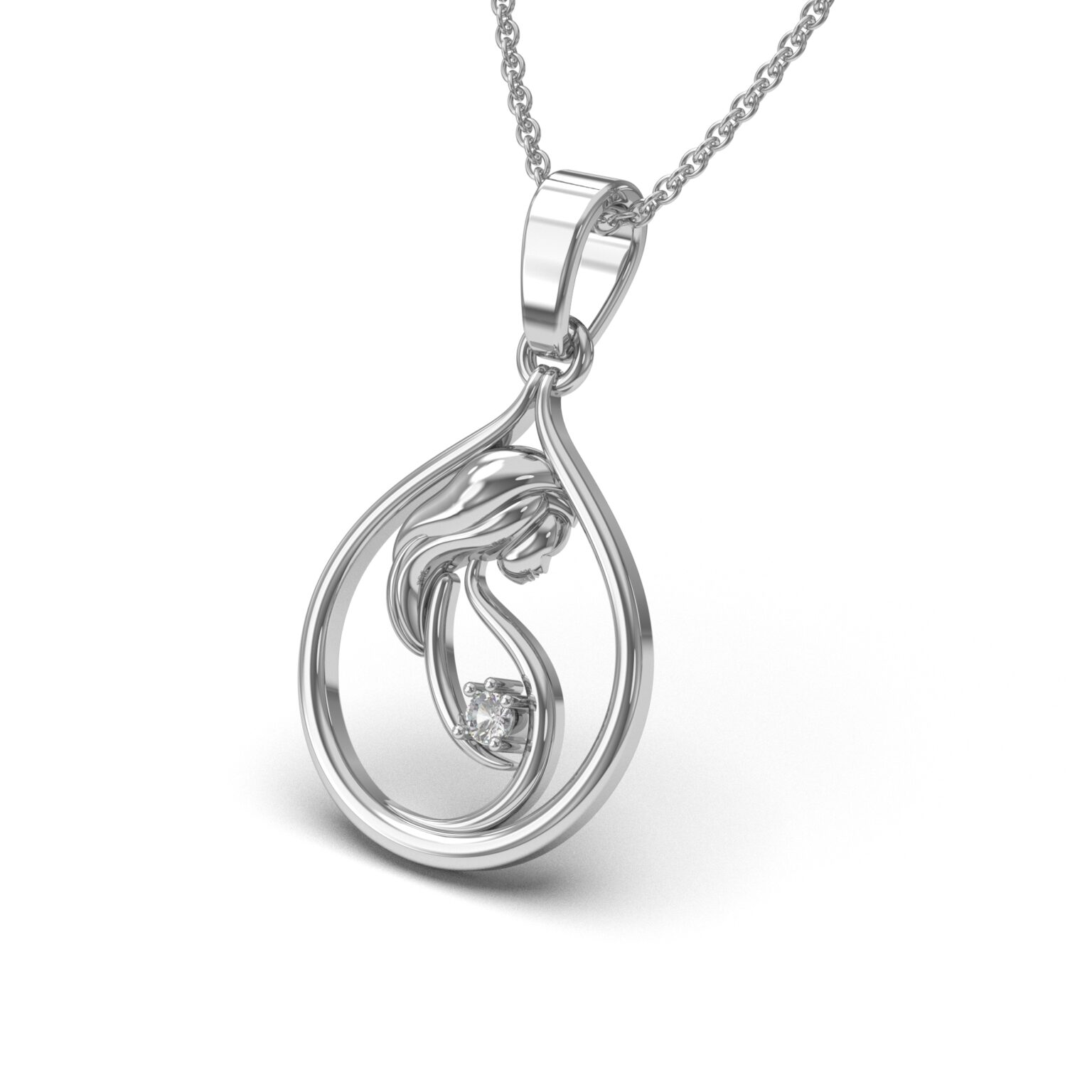 Mother Child Pendant