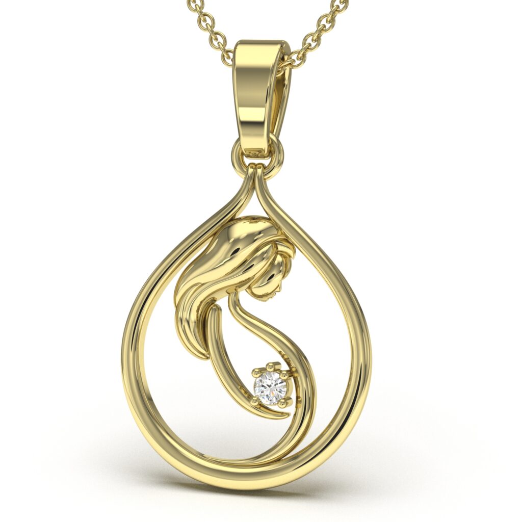 Mother Child Pendant