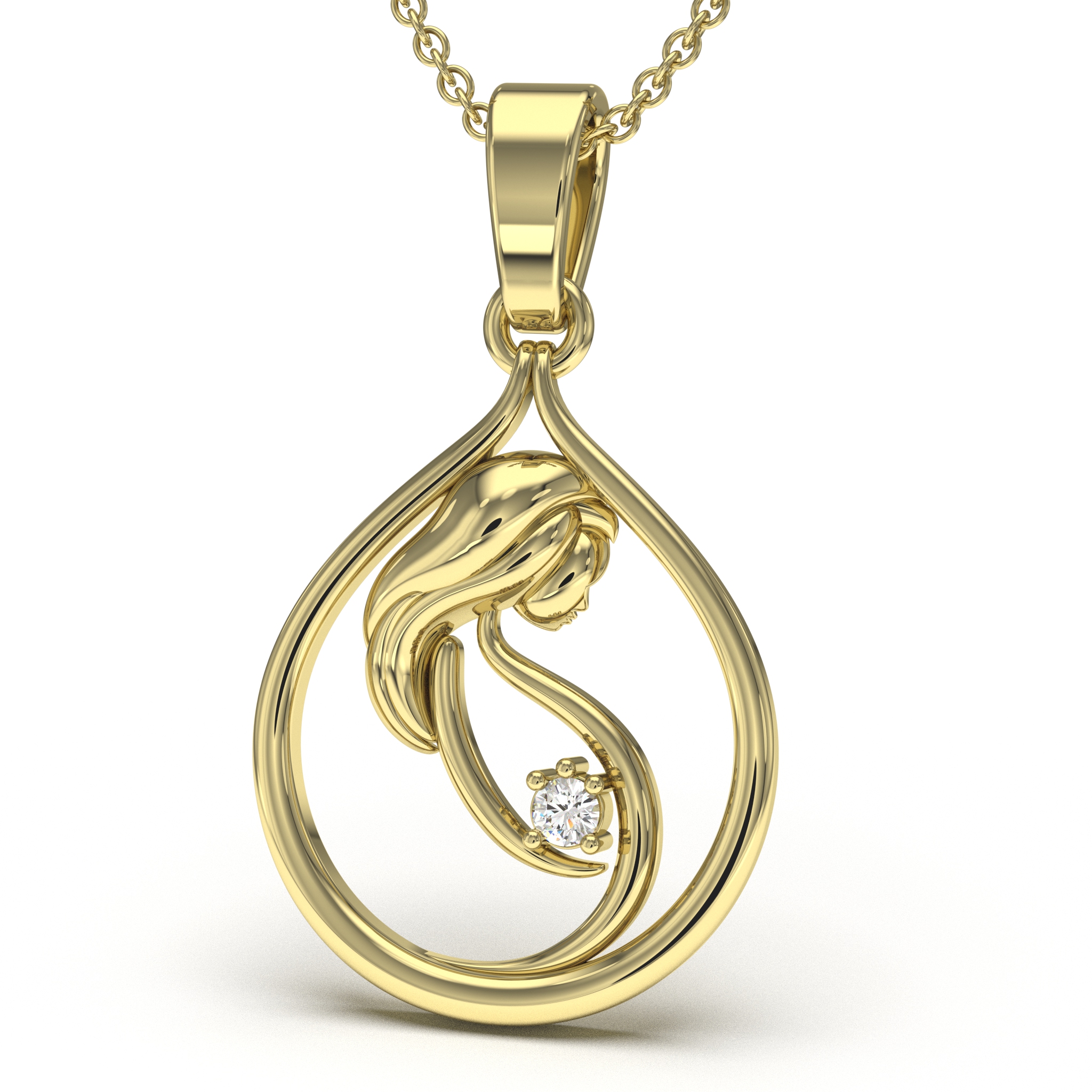 Mother Child Pendant