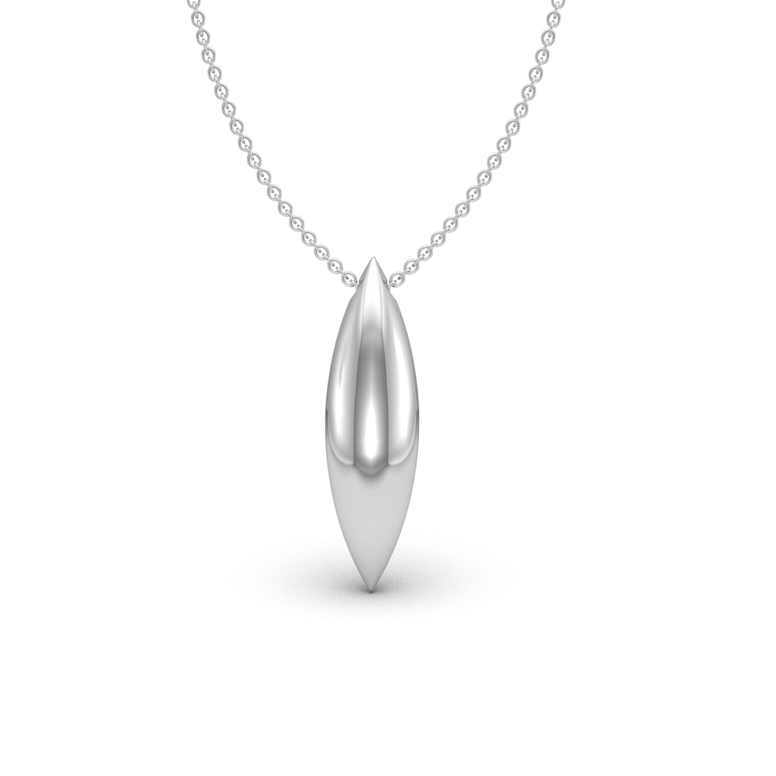 Minimalist Navette Pendant