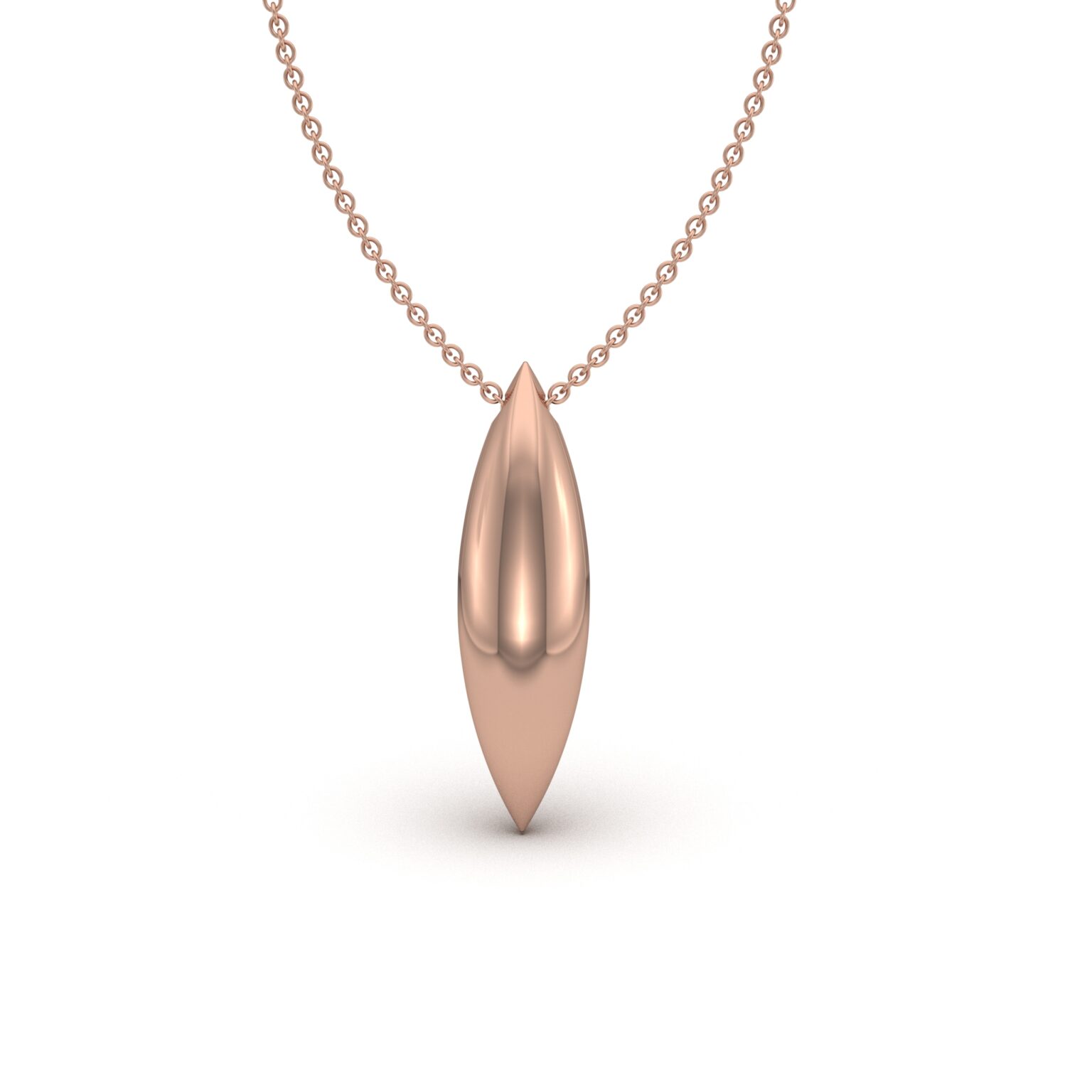 Minimalist Navette Pendant