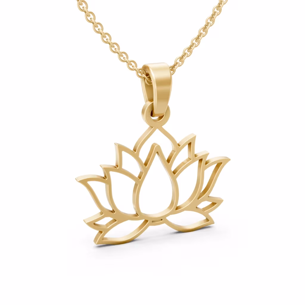 Lotus Flower Pendant