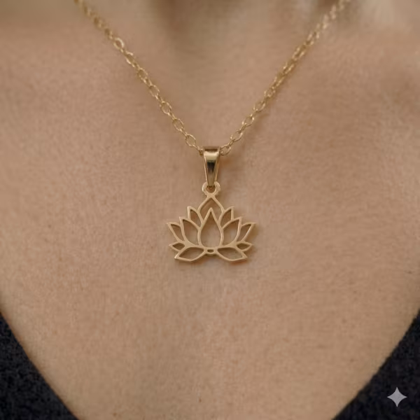 Lotus Flower Pendant