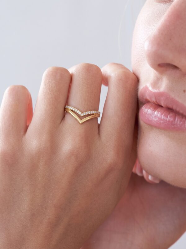 Crown Engagement Ring