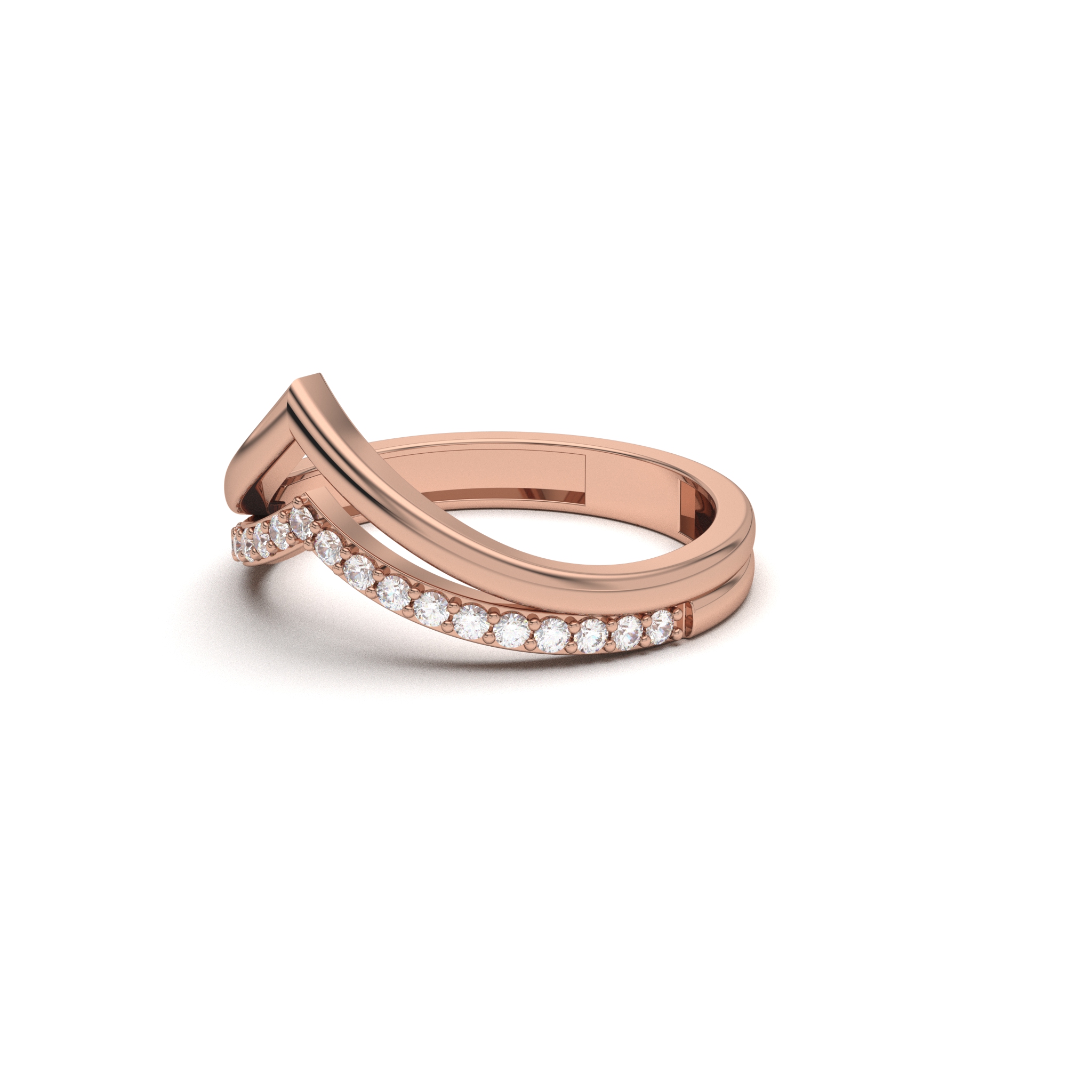 Contoured Wedding Band 8 Contoured Wedding Band