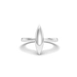 Minimalist Navette Ring