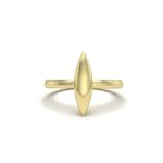 Minimalist Navette Ring