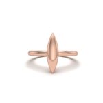 Minimalist Navette Ring
