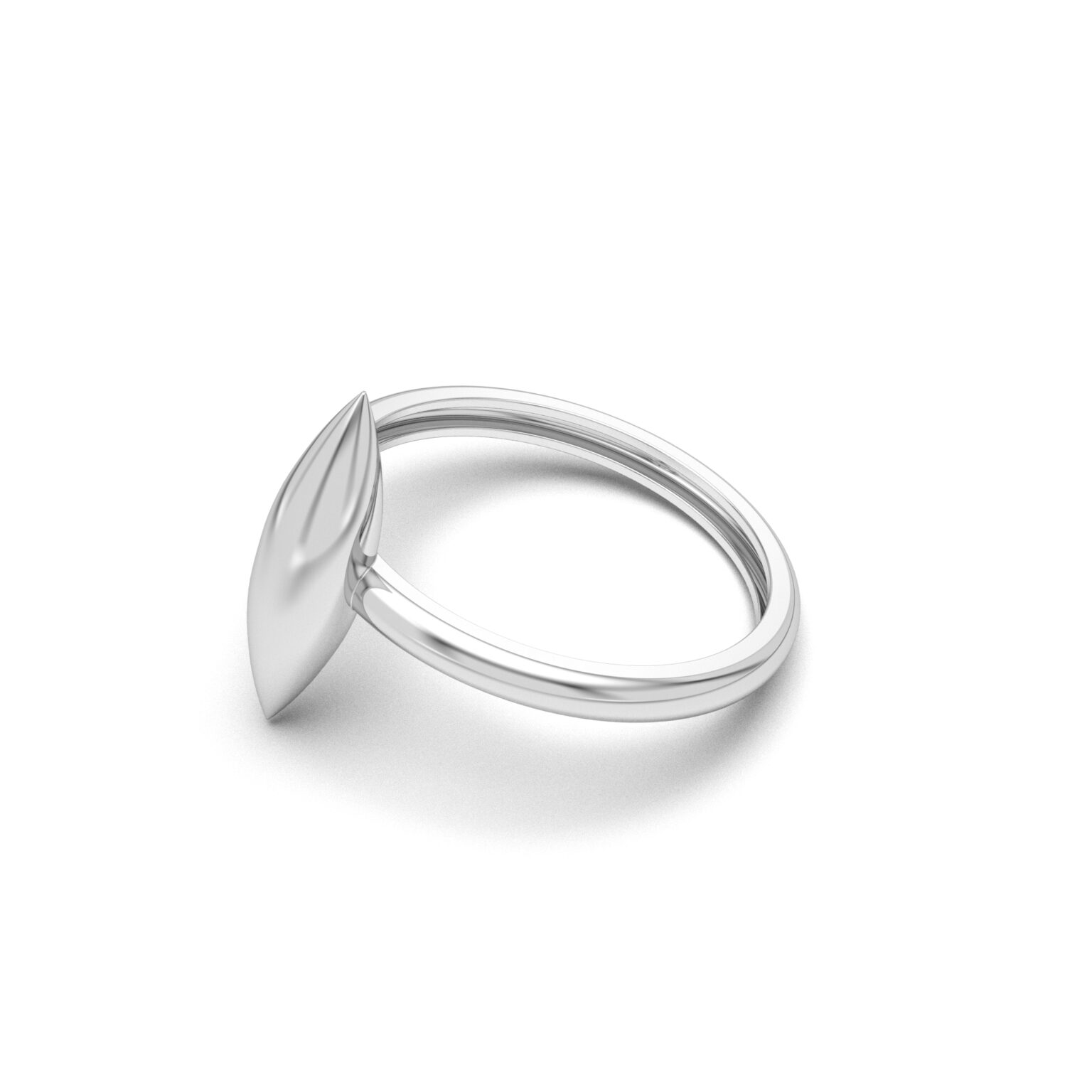 Minimalist Navette Ring