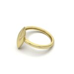 Minimalist Navette Ring