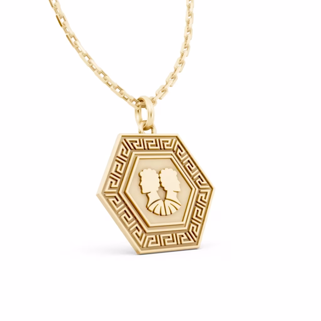 Gemini Zodiac Necklace