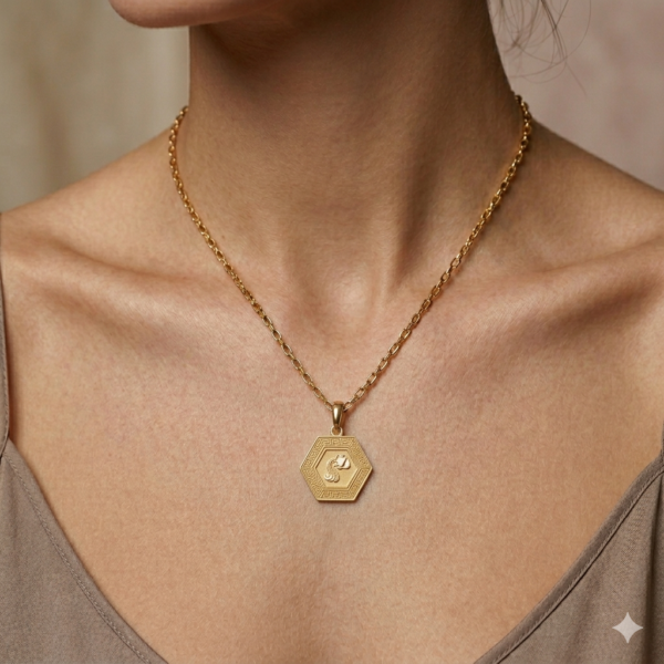 Aquarius Zodiac Necklace