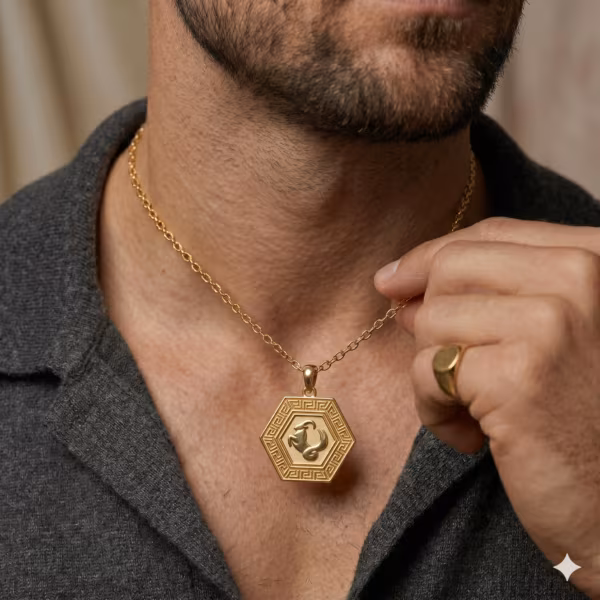 Capricorn Zodiac Necklace