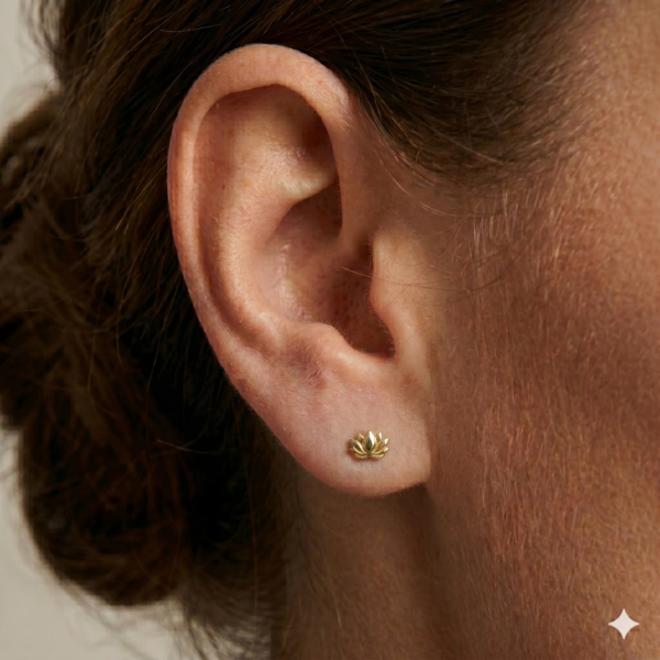 Lotus Flower Earrings