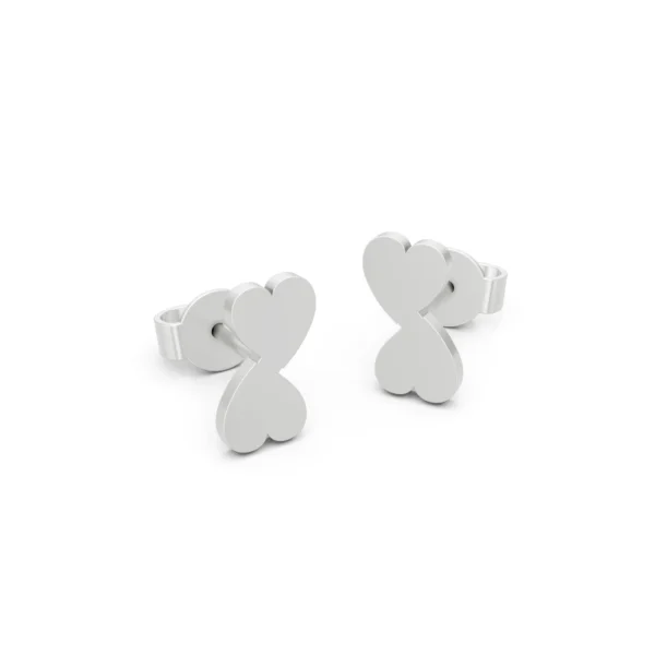 Infinity Heart Earrings