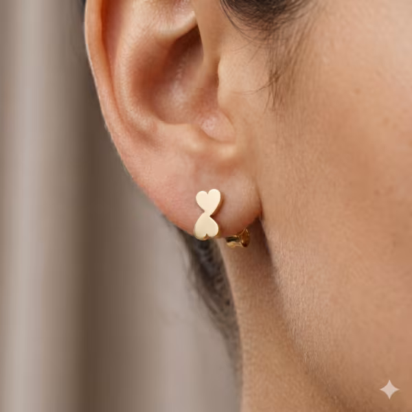 Infinity Heart Earrings