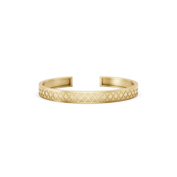 Crisscross Pattern Bangle