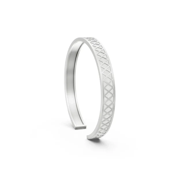 Crisscross Pattern Bangle