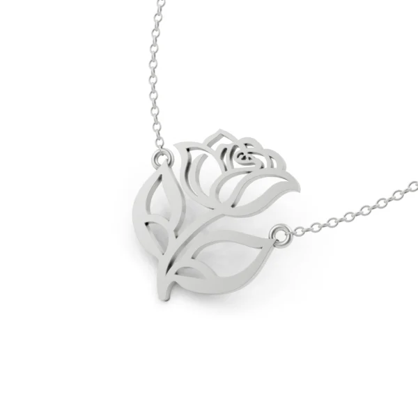 Rose Flower Necklace