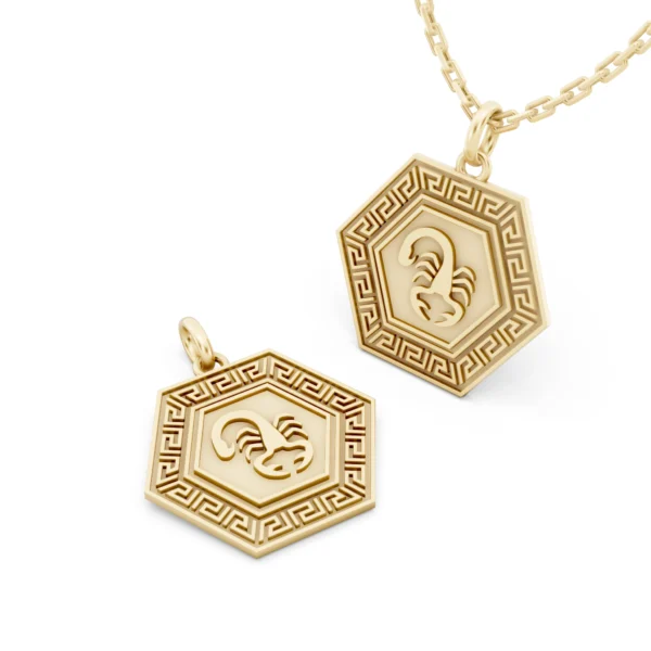 Scorpio Zodiac Necklace
