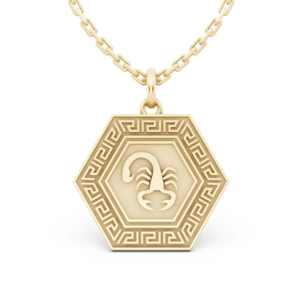 Scorpio Zodiac Necklace