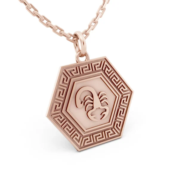 Scorpio Zodiac Necklace