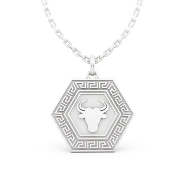 Taurus Zodiac Necklace
