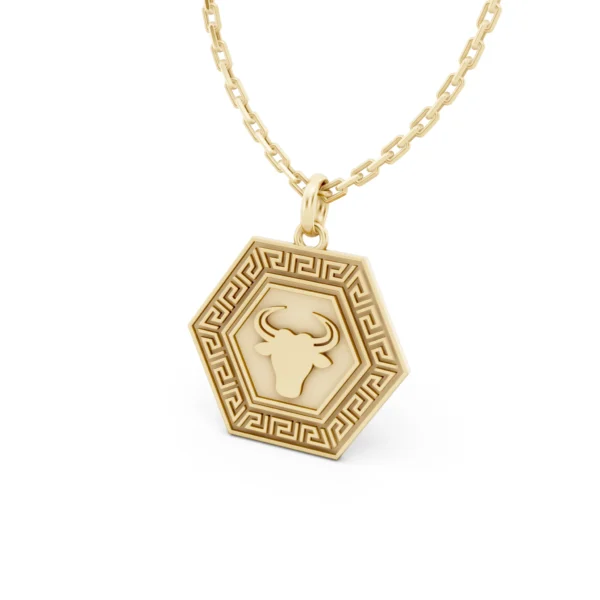 Taurus Zodiac Necklace