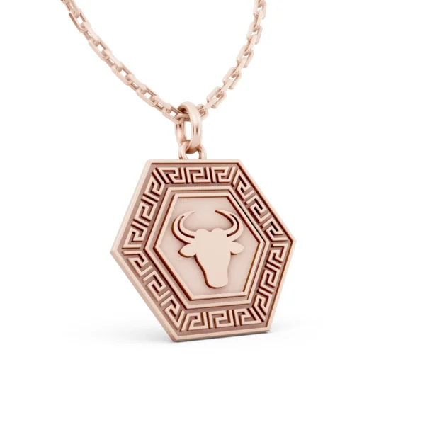 Taurus Zodiac Necklace