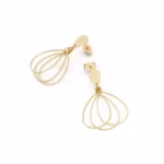 Triple Teardrop Earrings