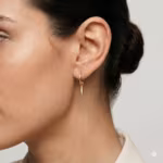 Water Drop Hoop Earrings