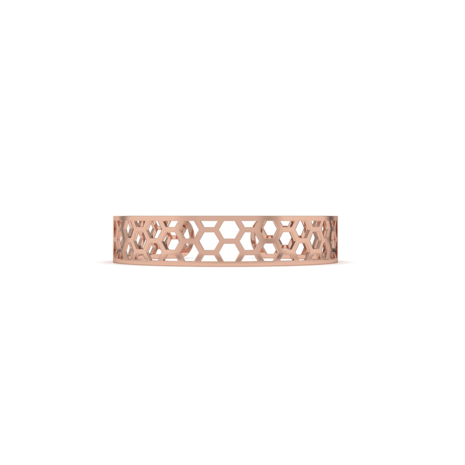 Honeycomb Cuff Bangle