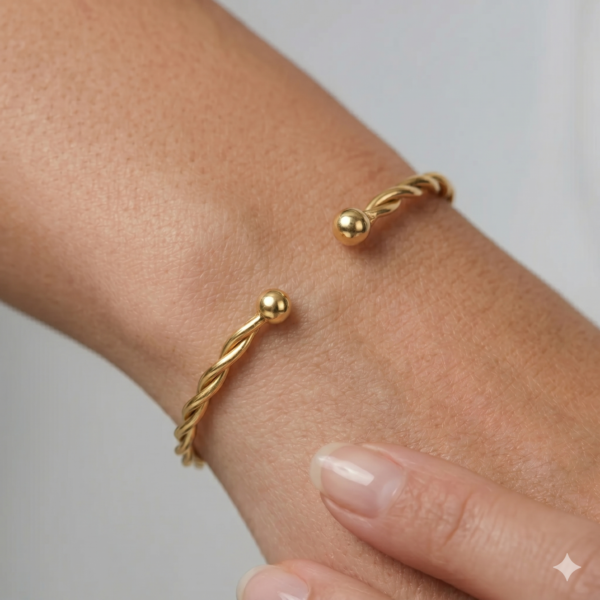 Twisted Cable Bangle