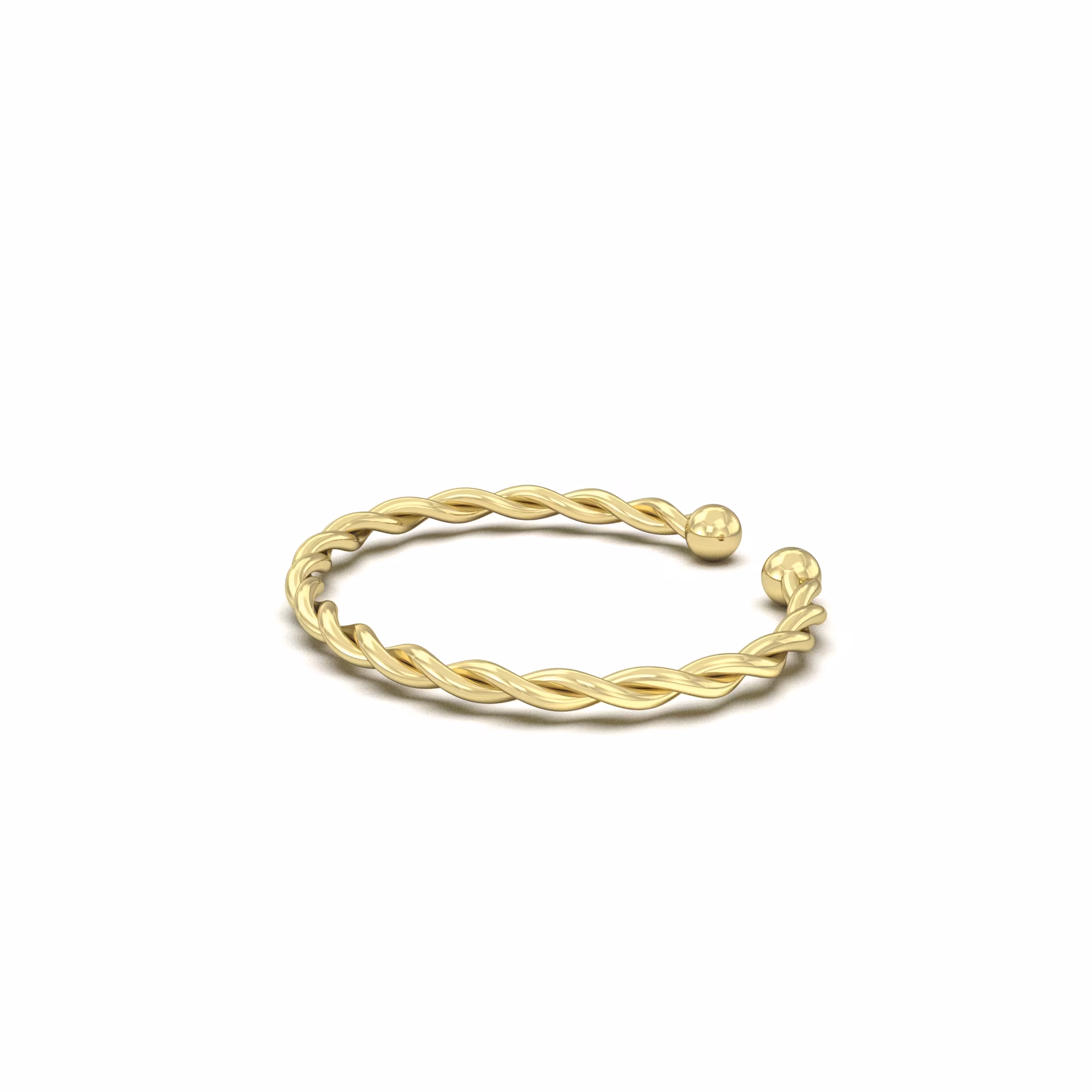 Twisted Cable Bangle