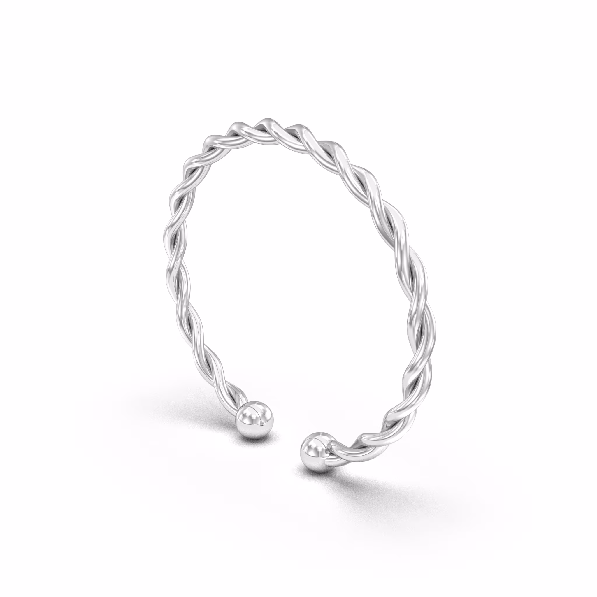 Twisted Cable Bangle