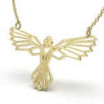 Geometric Eagle Necklace