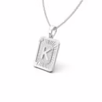 Sunburst Initial Charm