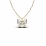 Crystal Butterfly Charm