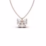 Crystal Butterfly Charm