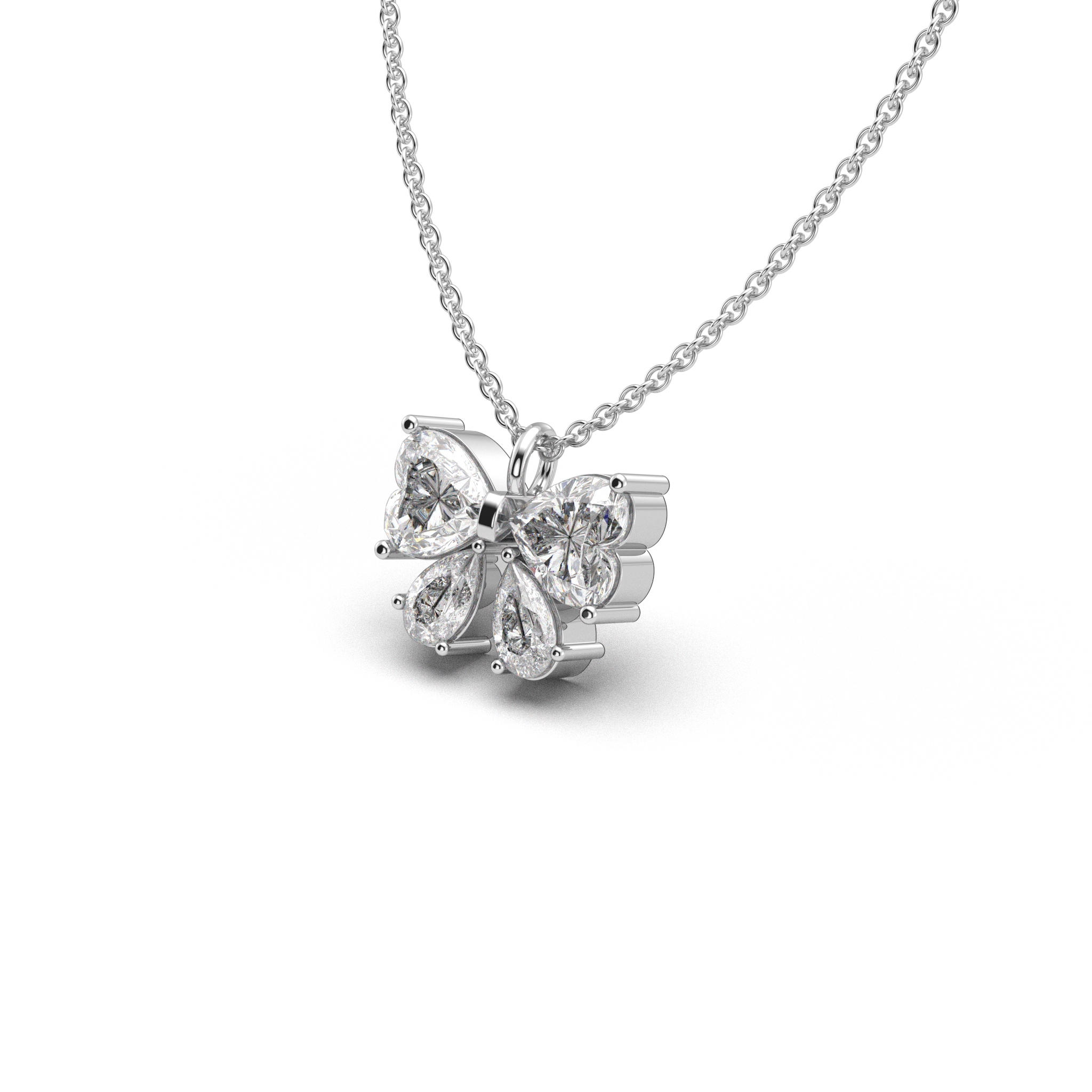 Crystal Butterfly Charm