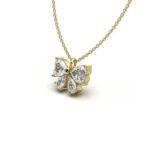 Crystal Butterfly Charm