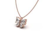 Crystal Butterfly Charm