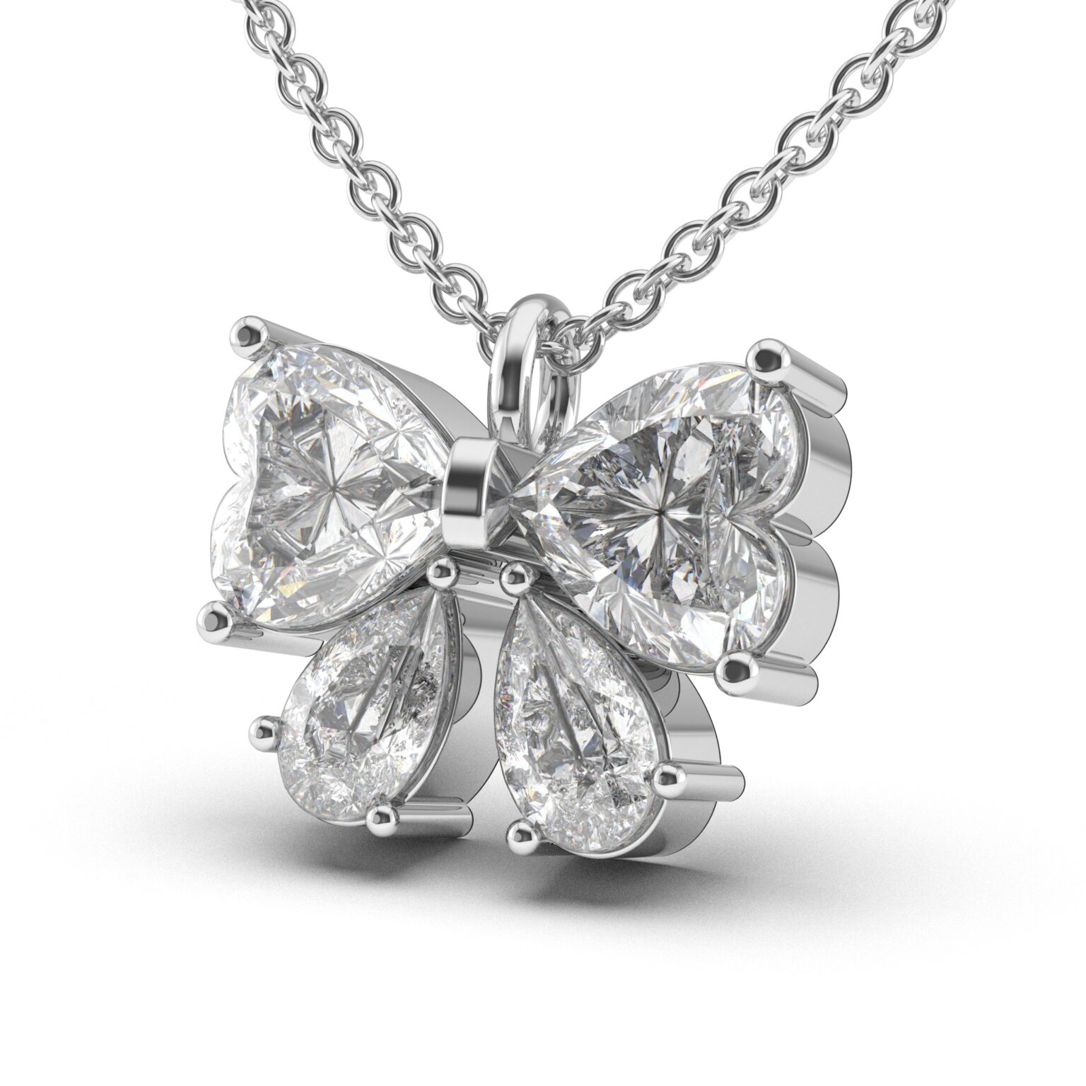 Crystal Butterfly Charm