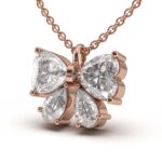 Crystal Butterfly Charm